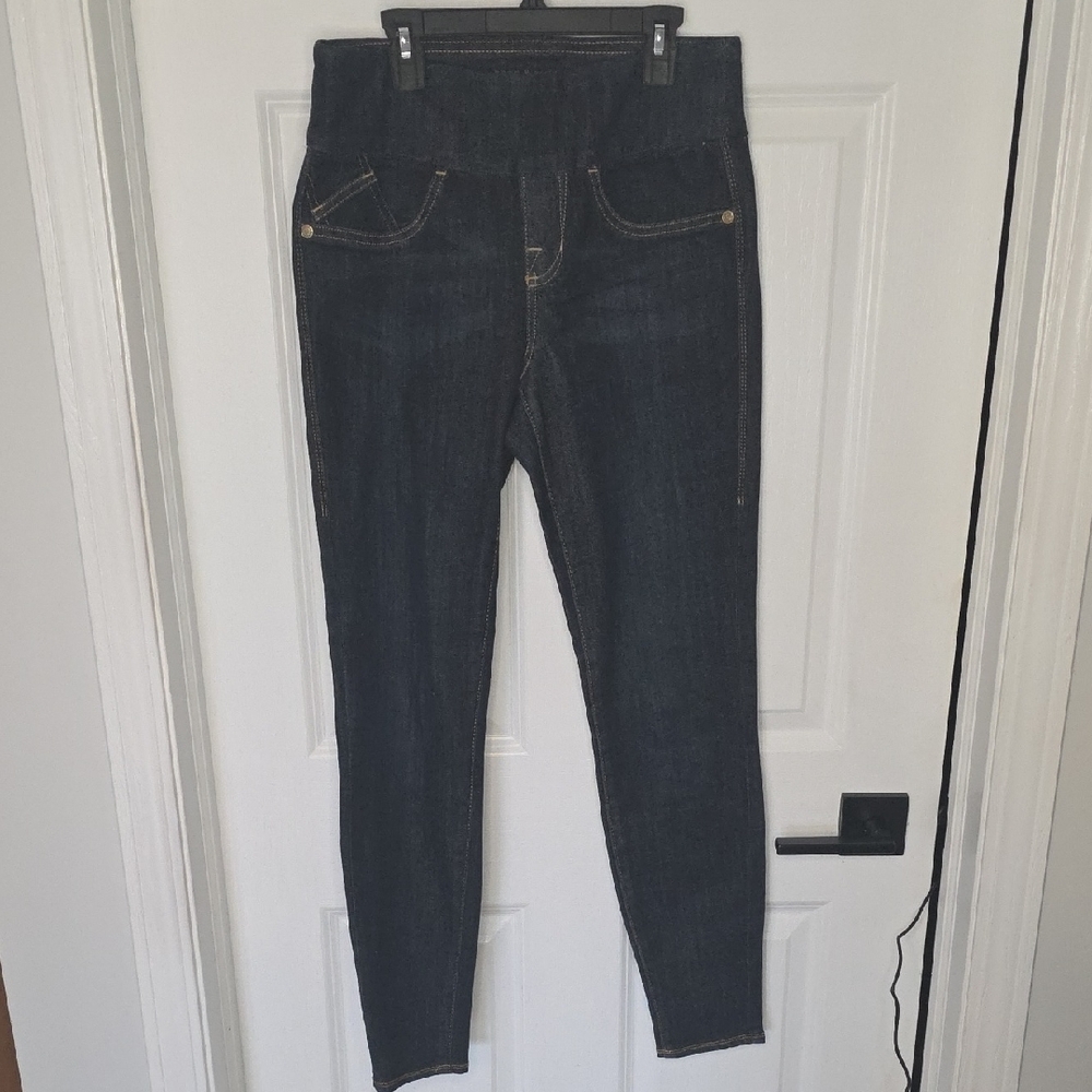 S1- Rock & Republic Denum RX Fever Dark Wash Jeggings Size 8